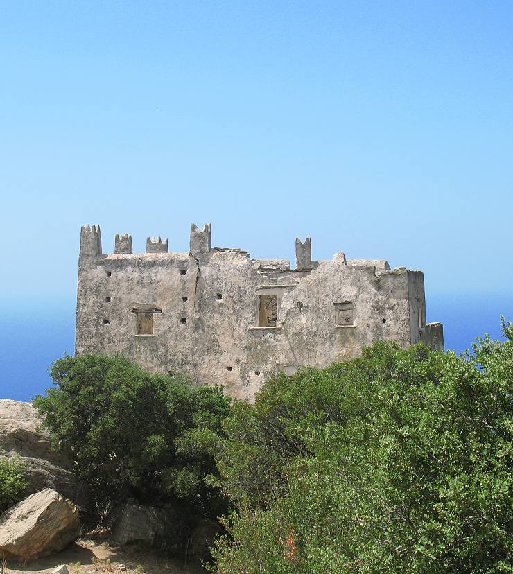 Agia Tower in Naxos